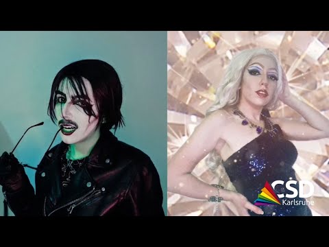CSD Karlsruhe 2022 - Drag-Artist: Startruck Darkness