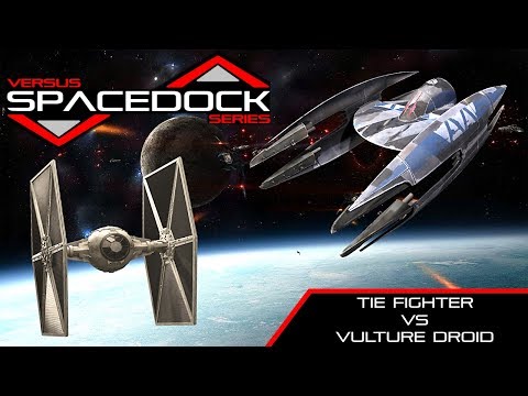 Star Wars: TIE Fighter vs Vulture Droid (Legends Sources) - Spacedock Versus