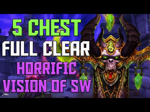5 CHEST FULL CLEAR SOLO VISION OF STORMWIND- HAVOC DEMON HUNTER