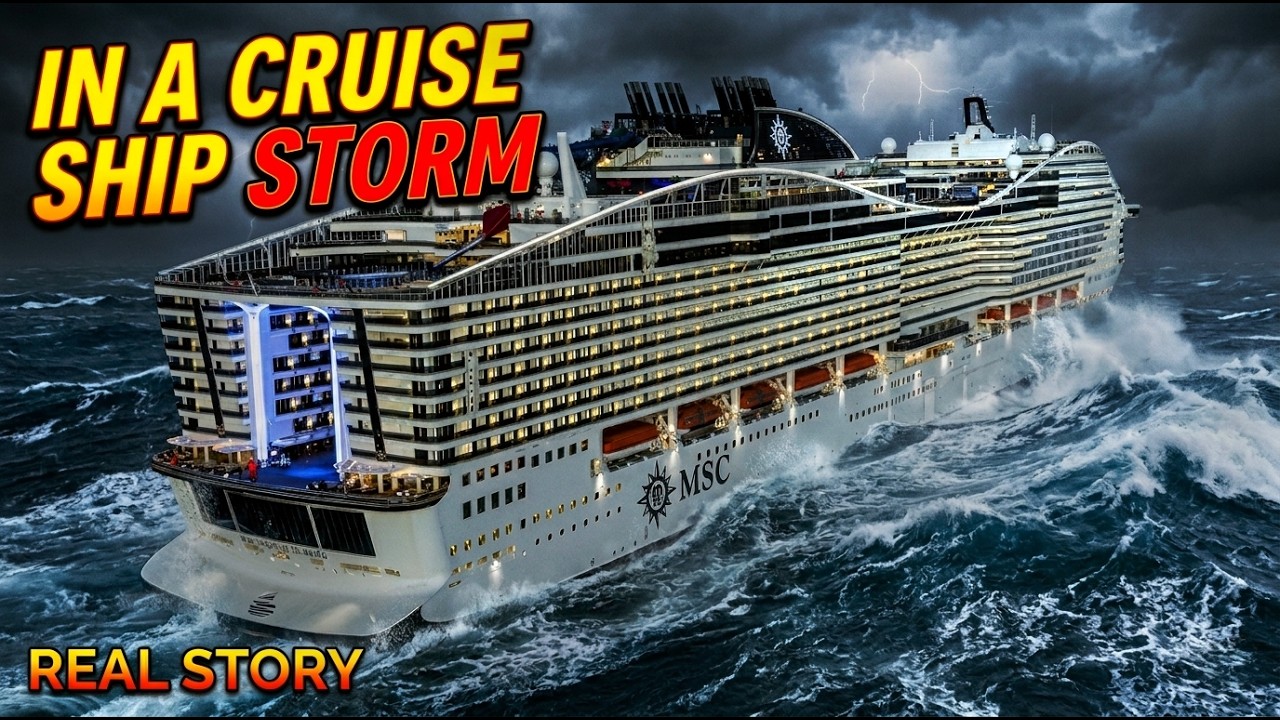 Cruise Ship vs Storm – The Terrifying Reality Inside