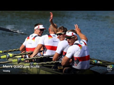 Men's Quadruple sculls rowing Rio 2016