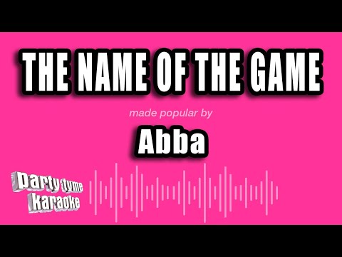 Abba - The Name of the Game (Karaoke Version)