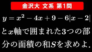 【難易度☆☆】2026年 金沢大学 文系 数学 第1問
