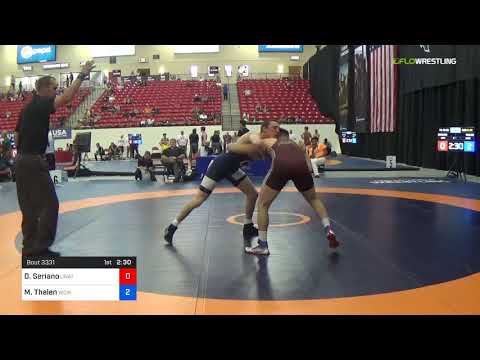 2018 Marine Corps US Open/Senior Men's Freestyle 79 Con 8 #2 - Daniel Seriano (Unat) Vs. Michael T