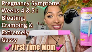 Pregnancy Symptoms Weeks 4 & 5: How I knew I was pregnant ✨| PREGNANCY ANNOUNCEMENT!