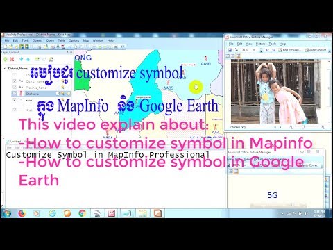Tip customize in MapInfo and Google Earth