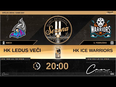 2022 02 06 HK Ledus Veči - HK Ice Warriors