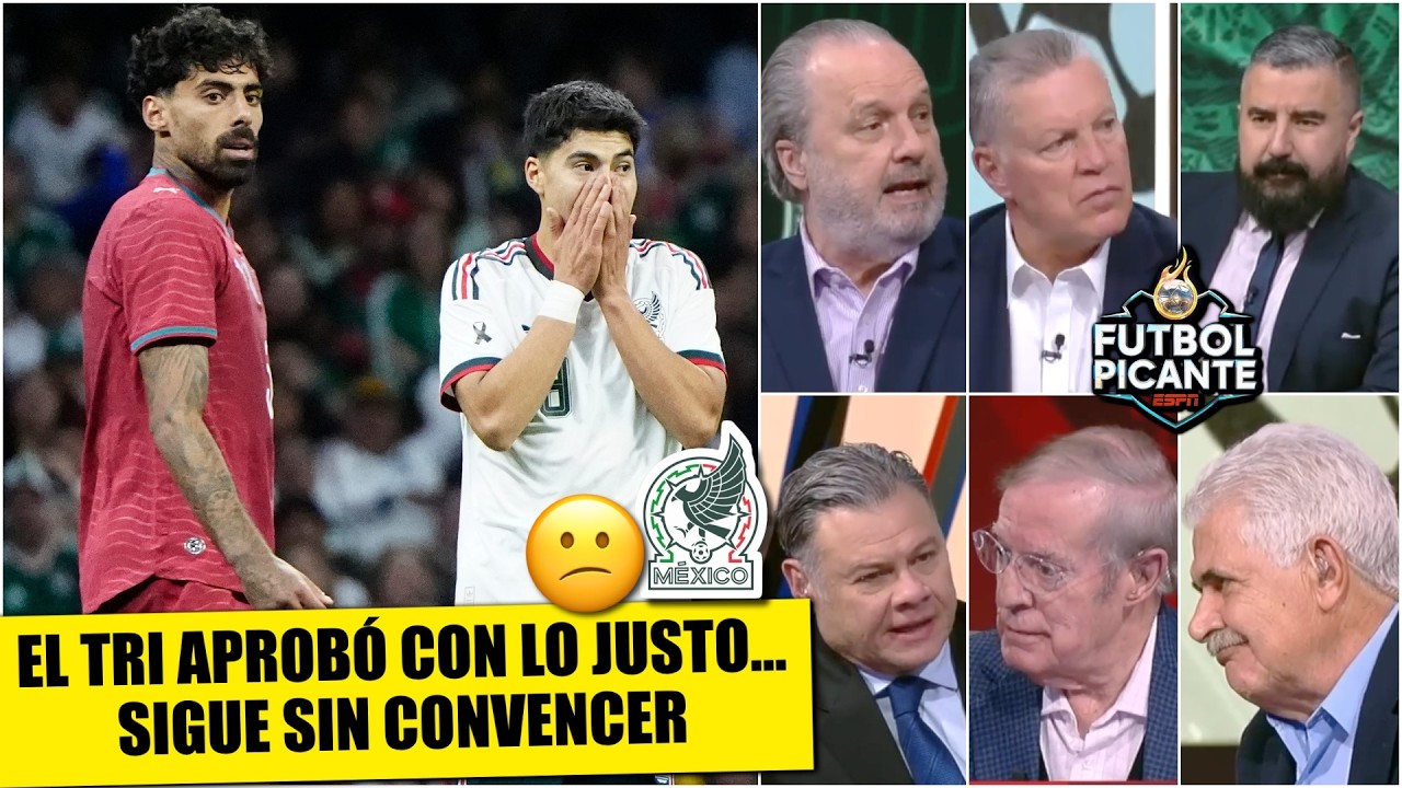 MÉXICO APROBÓ de PANZAZO ante su gente. No hizo ni cosquillas a un POBRE PORTUGAL | Futbol Picante