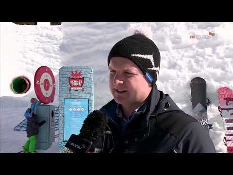 Abenteuerspielplatz im Schnee - Schneeburg Ehrwalder Alm