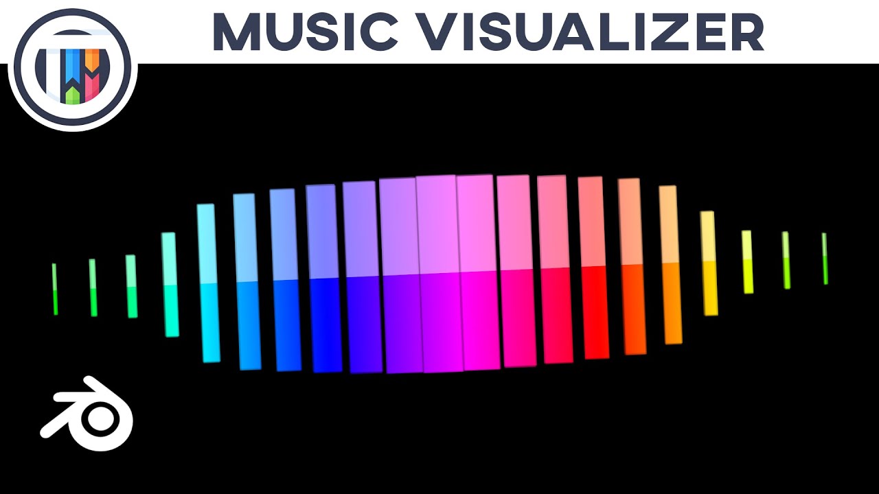How to make a MUSIC VISUALIZER from scratch in Blender 2.8 Eevee | TutsByKai