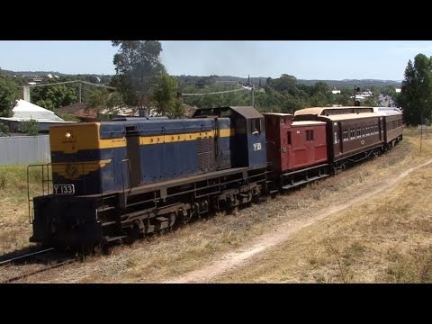 Classic EMD Diesel in the Goldfields: Australian Trains