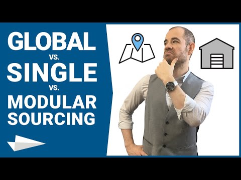 Beschaffung (Teil 4): Global Sourcing vs. Single/Multiple Sourcing vs. Modular Sourcing