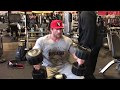STANIMAL et SHAWN RHODEN entraînement de PECS