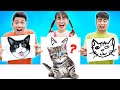 Hà Sam Thử Thách Vẽ Con Mèo - Ai Vẽ Giống Nhất Sẽ Được Mẫu Vật