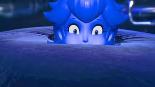 Princess Peach as Violet Beauregarde