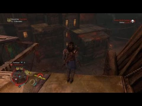 Shadow of Mordor. Riding a GRAUG !(epic)