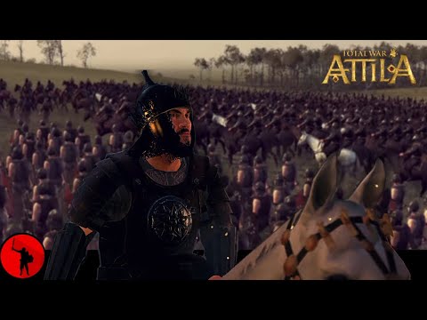 BATTLE OF THE CATALAUNIAN PLAINS | Total War: Attila | Historical battles