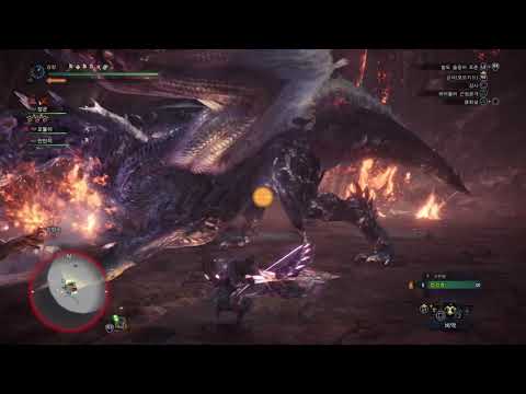 MHW: Iceborne 알바트리온 활 듀오 6분 54초 Alatreon bow duo