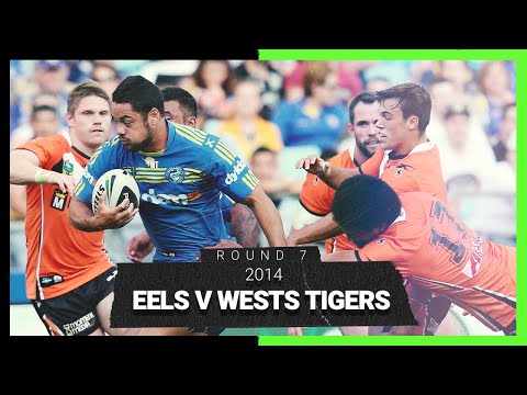 NRL Highlights | Eels v Wests Tigers | Round 7 2014 | Classic Match Replay | NRL