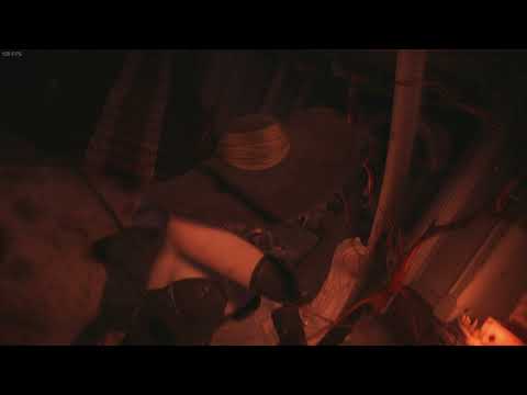 Lady Dimitrescu (Elegant Black Dress mod) Special Kill Animation