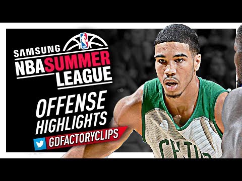 Jayson Tatum 2017 Summer League Offense Highlights - Boston Celtics Debut!