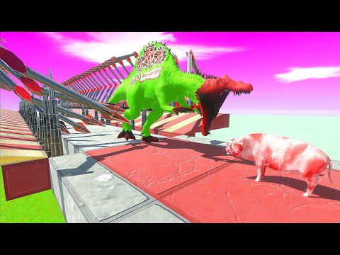 Escape From Steel Tentacle & Piercer - Animal Revolt Battle Simulator