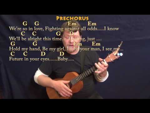 Perfect (Ed Sheeran) Bariuke Cover Lesson in G with Chords/Lyrics