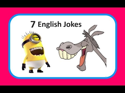 Learn English with 7 jokes | Chistes en inglés Video