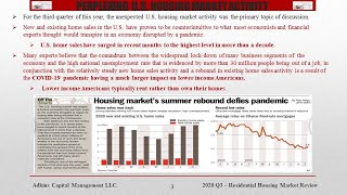 Q3 2020 Housing Market Review