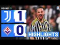 JUVENTUS-FIORENTINA 1-0 | HIGHLIGHTS | Gatti header seals Juve’s first win in five | Serie A 2023/24