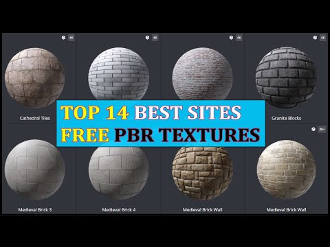Top 14 Best Websites for FREE PBR Textures and Materials