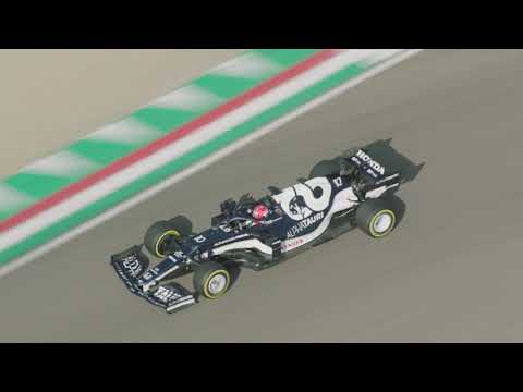 Scuderia AlphaTauri 2021 Filming Day - footage