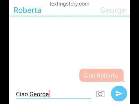 Chat fra Roberta Zaccheo e George Chupilan (primo video)