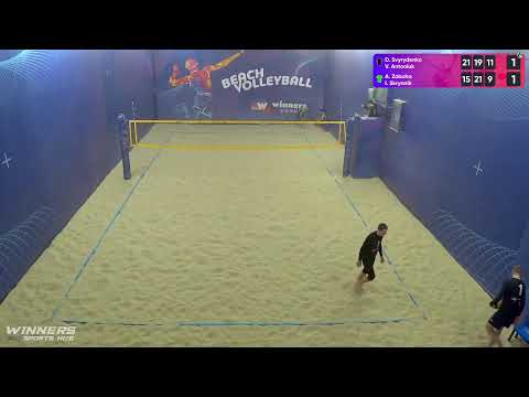 08:45 D. Svyrydenko / V. Antoniuk - A. Zabuha / I. Skrynnik 08.02.2023 | Winners Beach Volleyball