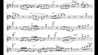 Adrian Cunningham On C Jam Blues (w/ Wycliffe Gordon)