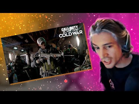 xQc Reacts To "Call of Duty Black Ops Cold War" || w/Chat