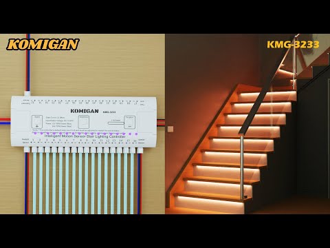 How To Install KOMIGAN KMG-3233 LED Stair Lighting Kit (Latest version updated in April 2025)