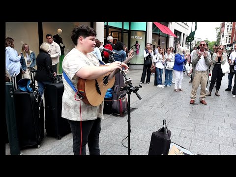 A Brilliant Performance of "Little Talks" by Roe Byrne... (Of Monsters And Men) cover.