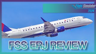 FLIGHTSIMSTUDIOS (FSS) EJET 170 REVIEW | MSFS 2020 | FLIGHT SIM 2024