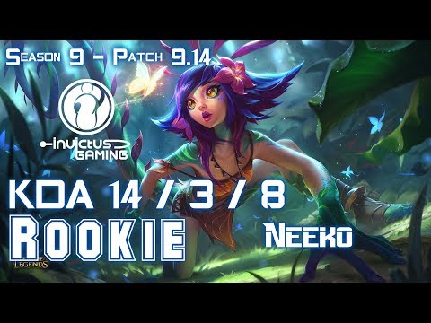 IG Rookie NEEKO vs AATROX Mid - Patch 9.14 KR Ranked