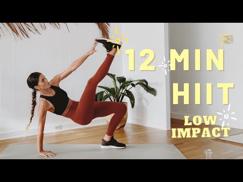 12MIN FULL BODY HIIT- no jumping & no repeat exercises// no equipment | Rocamoon