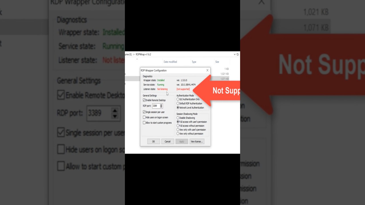 Allow Multiple Users to Access Remote Desktop at the Same Time on Windows 10 with RDPWrap