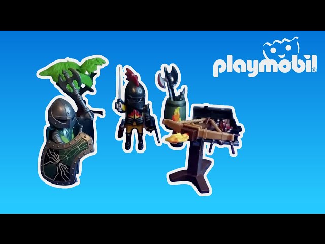 Vídeo relacionado con PLAYMOBIL- Starter Pack Starterpack Batalla Medieval, Color carbón (70036)