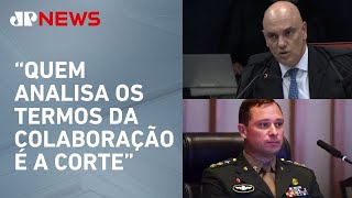 Relator do caso, Moraes explica delação premiada de Cid para julgamento: ‘Meio de obtenção de prova’