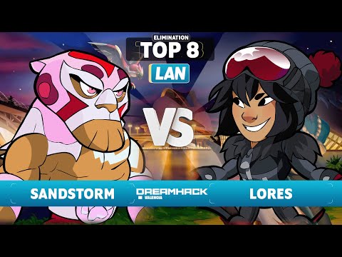 Lores vs Sandstorm - Elimination Top 8 - Dreamhack Valencia 2023 - LAN 1v1