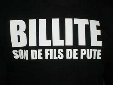 BILLITE - SON DE FILS DE PUTE