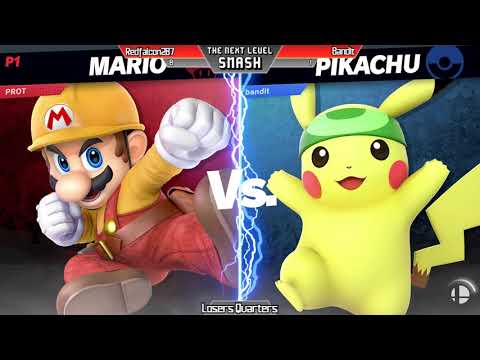 TNLS 118 - RedFalcon207 (Mario) vs Bandit (Pikachu) Smash Ultimate Tournament Losers Quarters