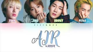 WINNER - AIR (Colour Coded Lyrics ENG|ROM|HAN)