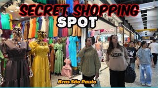 Best Budget Fashion in São Paulo🇧🇷! Walking Tour of Feirinha da Madrugada Brás