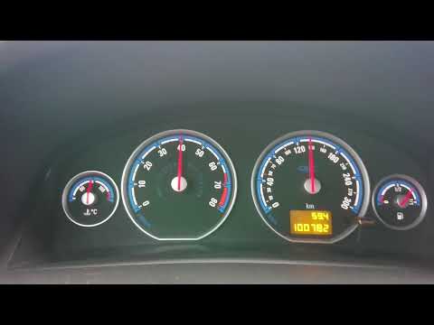 Vectra OPC 2.8 V6 Turbo - Acceleration 70 - 160km/h (4th gear)